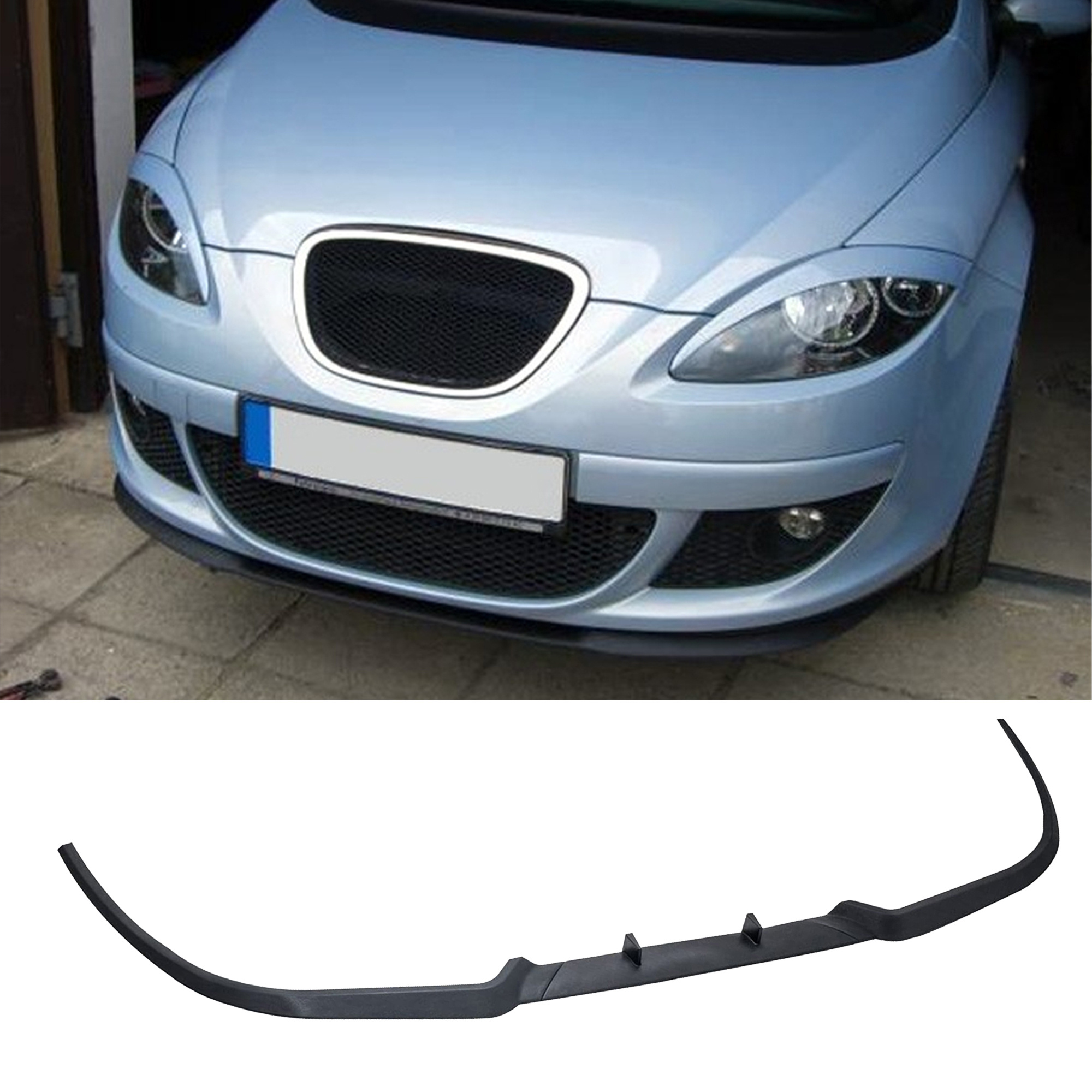 Front Bumper Lip For Seat Altea R Model All Cars Diffuser Euro Spoiler Lip Universal