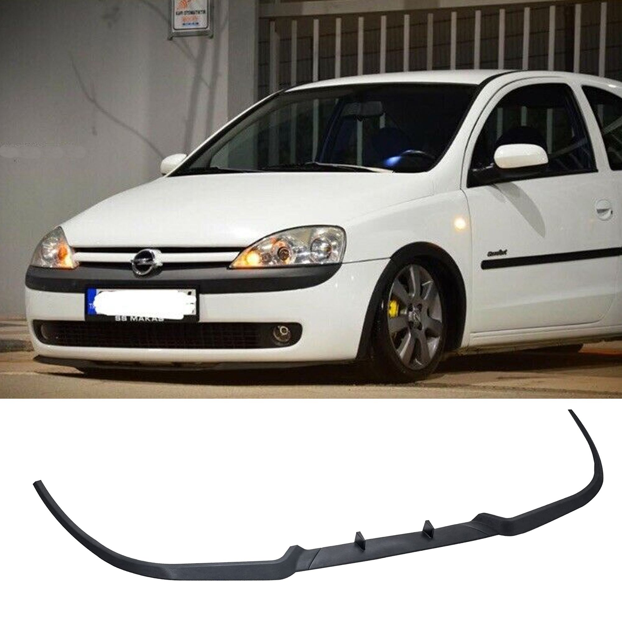 TEMU Front Bumper Lip For D R Model All Cars Diffuser Euro Spoiler Lip Universal