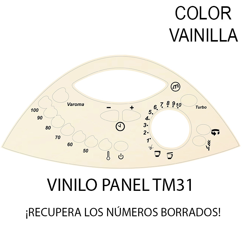 TEMU Vinilo para MOD. PANEL COLOR Pegatinas decorativas compatibles con robot de cocina , diseño de accesorios de cocina, resistente , autoadhesiva