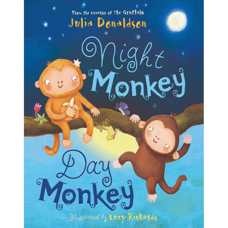 TEMU Night Monkey, Day Monkey By Julia Donaldson