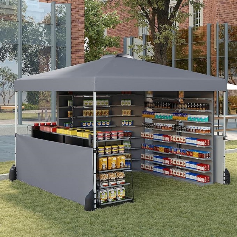 Garden Tunnel 3x3 M, Pop Up Gazebo With 3 Adjustable , , Foldable And Portable Tentd