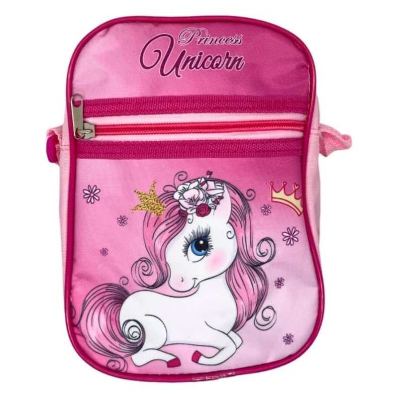 Image of Unicorn - Kids' Crossbody Pouch, Adjustable Shoulder Bag For Girls, Travel, Sports, Leisure, And Gadgets