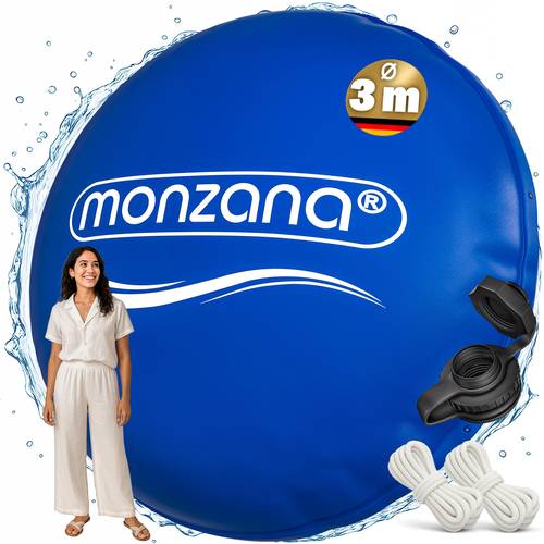Artikelbild ® poolkissen /4m winter rund chlorbeständig 2x seil pvc verstärktes material bis -20° doppelnaht sicherheitsventil 6 ösen luftkissen pool abdeckung