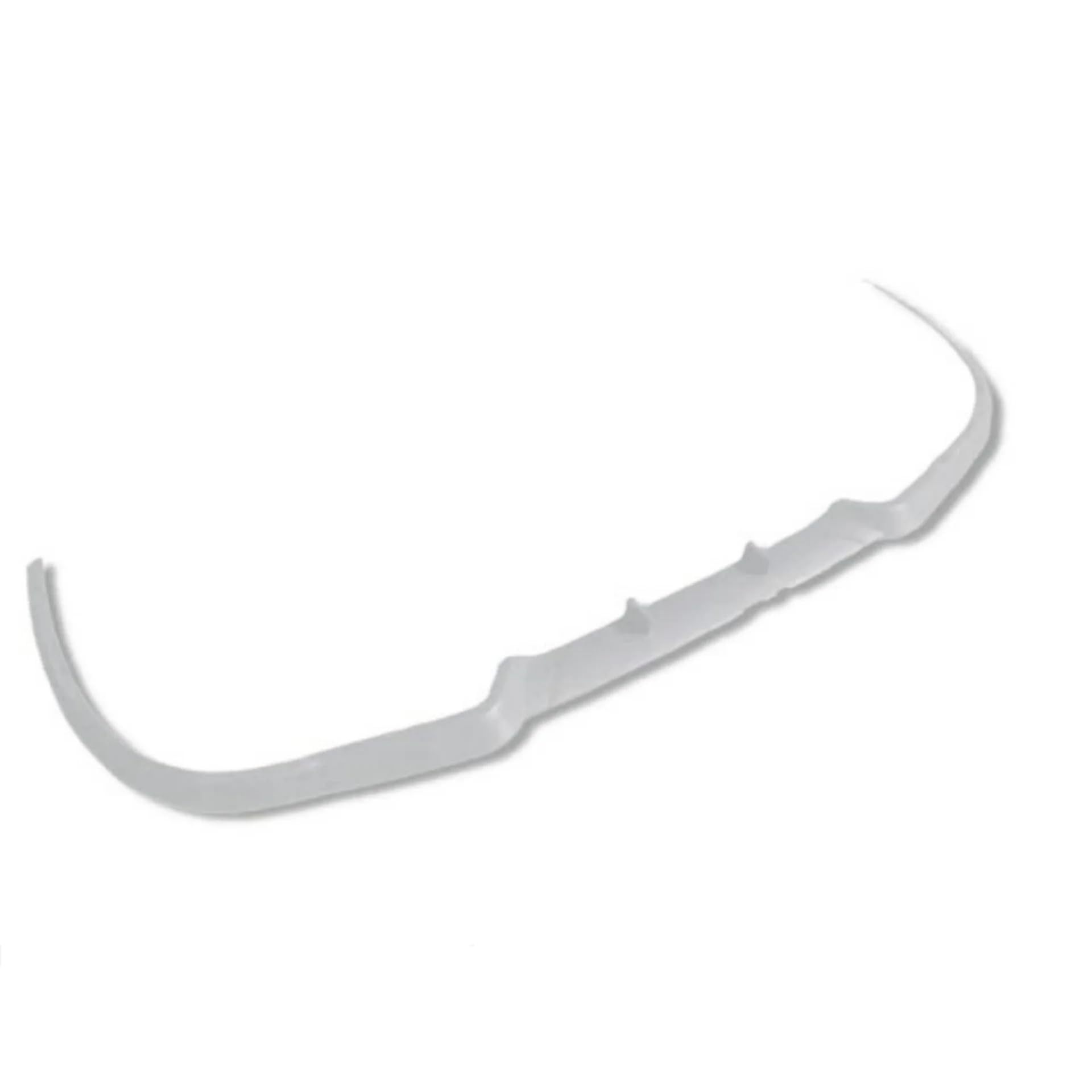 Image of For Mk2 R Style Front Bumper Splitter Lip 3pcs Matte Black Autovision