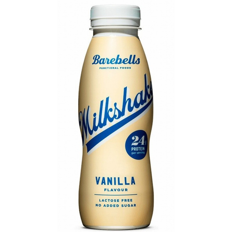 TEMU Batido Proteico Sabor Vainilla - Sin azucares añadidos - 24 gramos de proteína por botella - Sin lactosa - Barebells