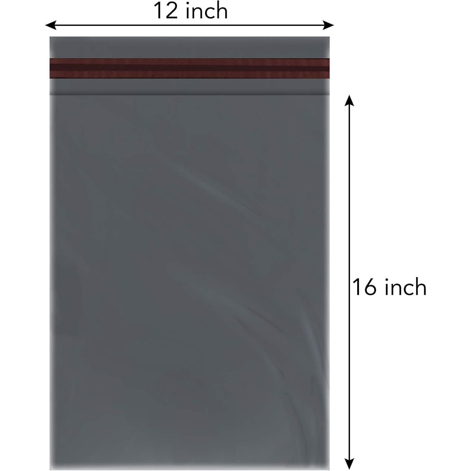 50 pack grey mailing bags self seal postage bags for shipping packaging waterproof poly mailers multi size options 5x7 to 24x36 inch details 11