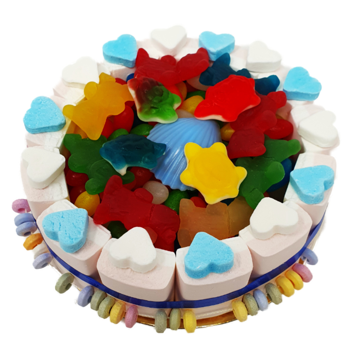 Fruit Gummy Birthday Cake Happy Birthday Gift Idea For Boys 550g