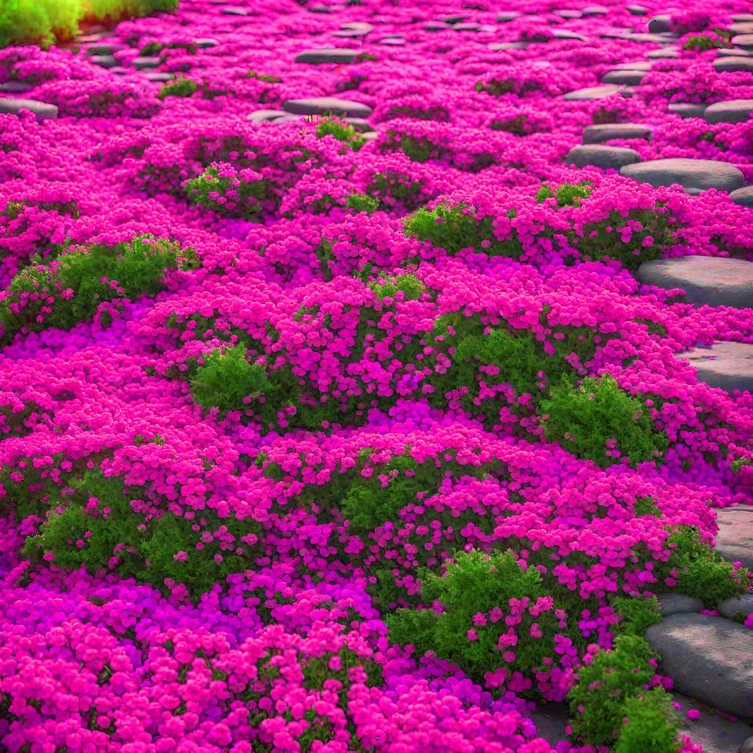 TEMU 144 Stück Kriechende Thyme-Samen zum Pflanzen von Perennial Ground Cover Blumen Nicht-GMO Serpyllum Samen