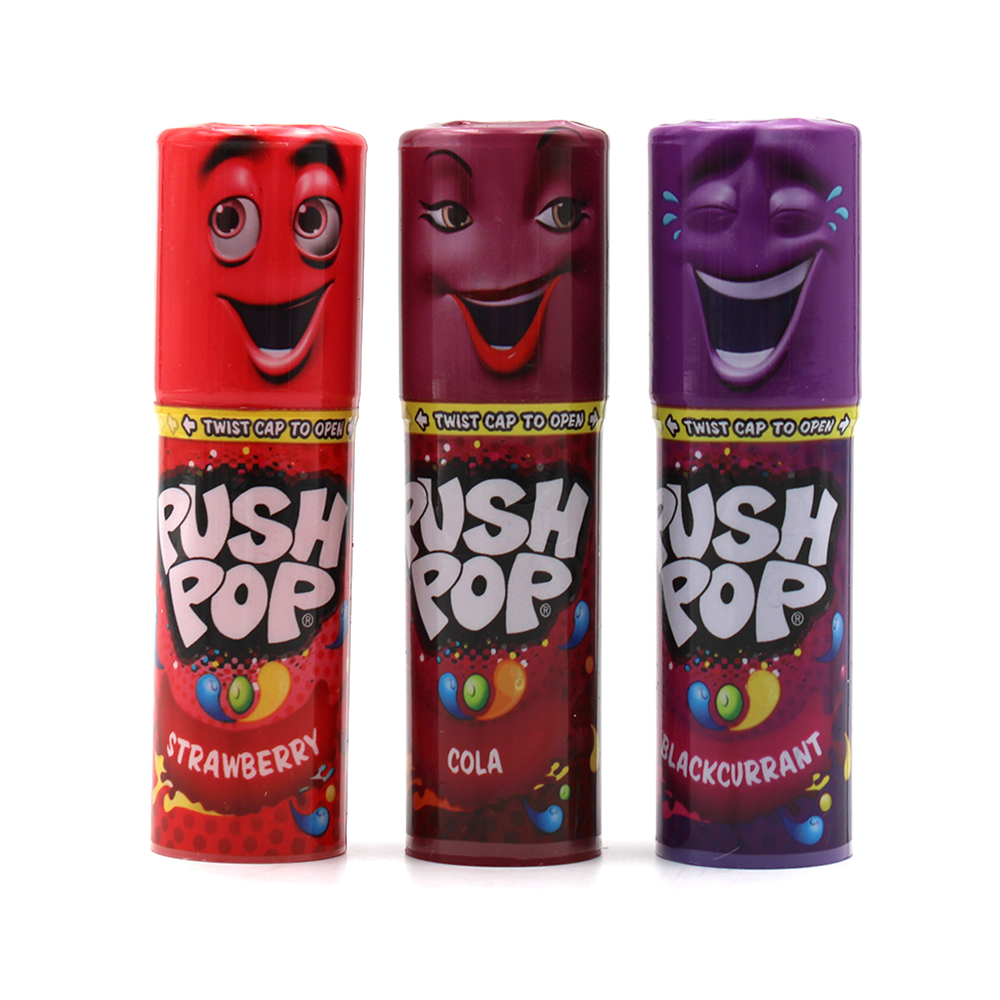 Push Pop Lutscher Erdbeere