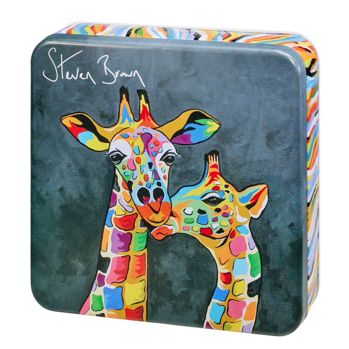 Image of Top Food Gmbh Steven Brown Francie And Josie Mc Zoo Vanilla Fudge Gift Box 200g
