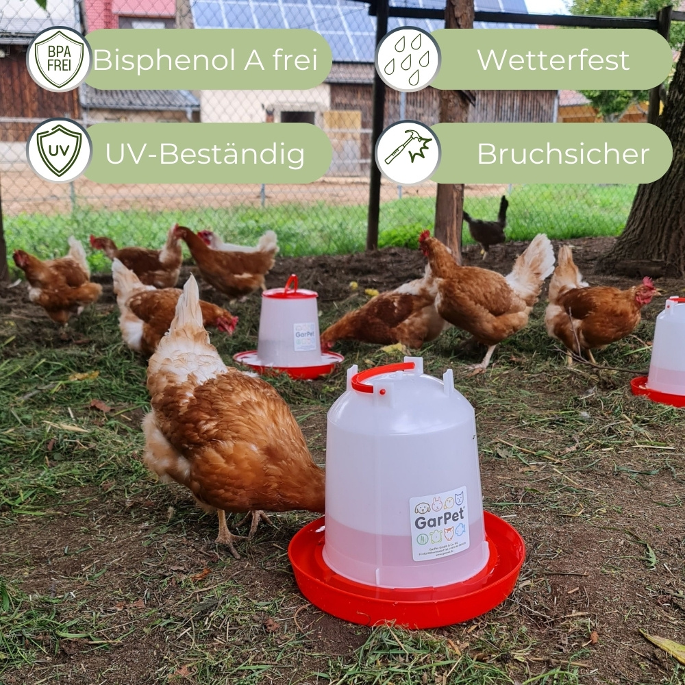 Image of Chicken Drinkers Chicken Accessories Water Drinkers Chicken Poultry Drinkers Automatic For Poultry Drinkers Chick Drinkers Water Dispensers Quail Drinkers