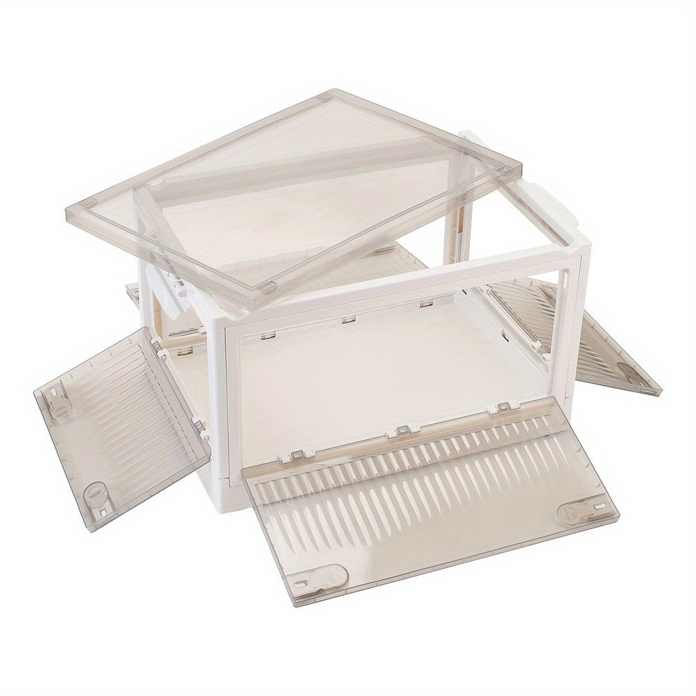 Clear Large Side Door Open Clothes Closet Organizer