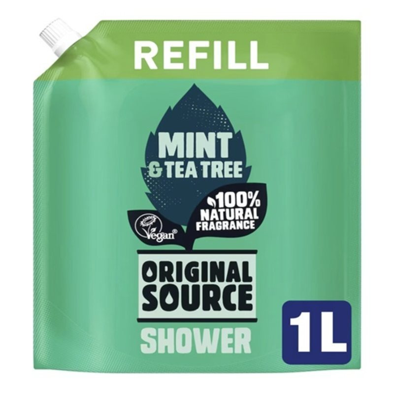 Original Source Shower Gel 500ml + 1000ml Refill