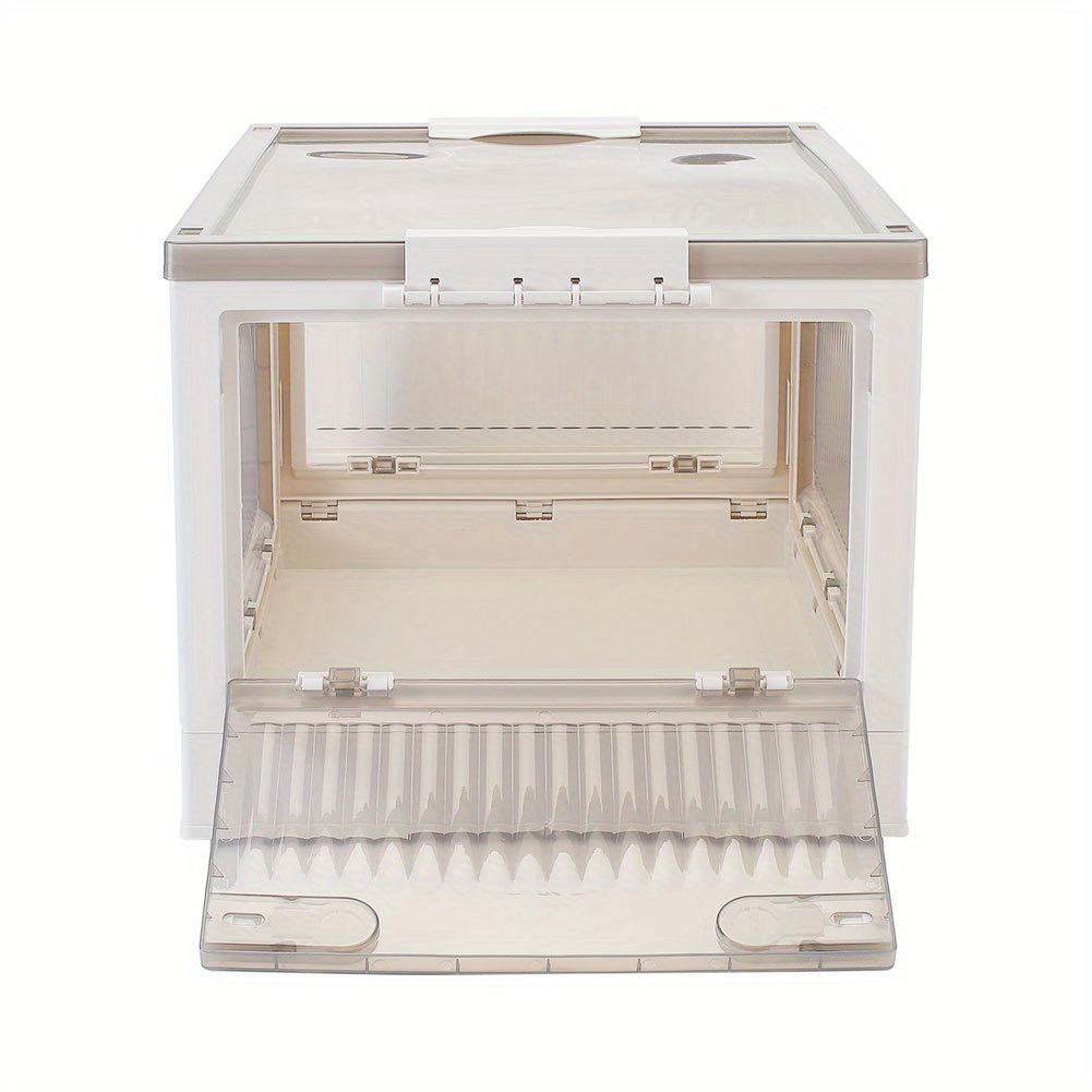 Clear Large Side Door Open Clothes Closet Organizer