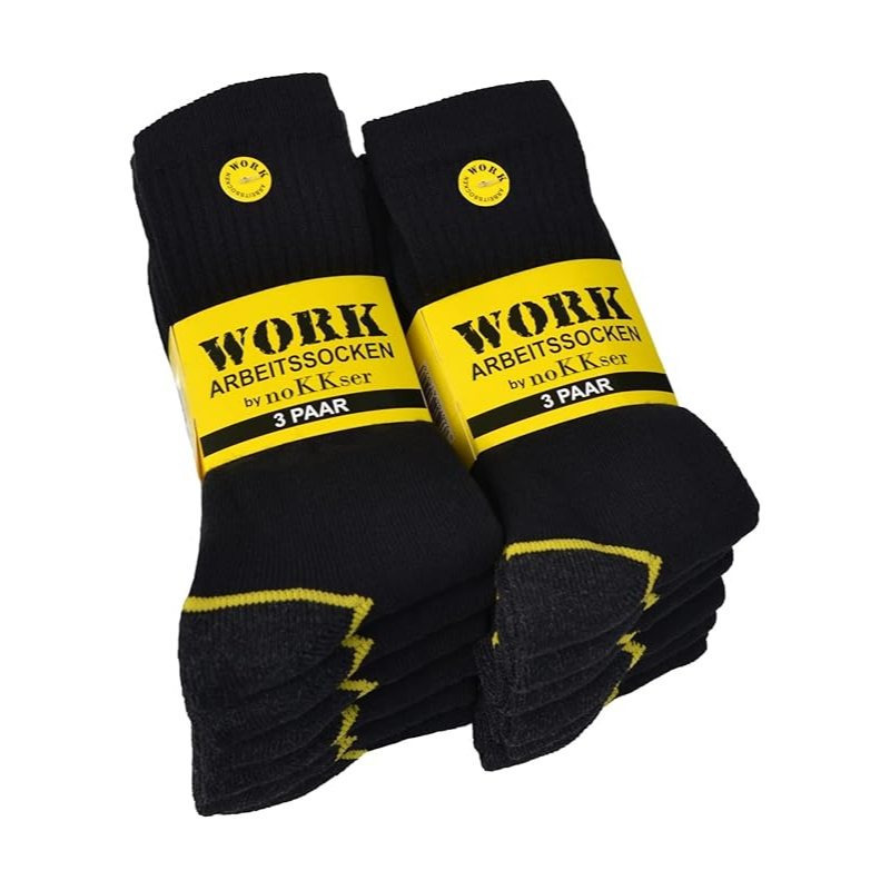 E-shop 6 Paar Arbeitssocken Herren WORK• mit Viskose • Lange Socken