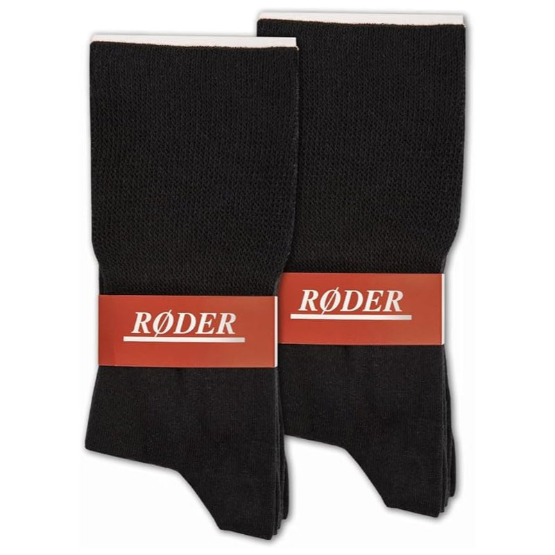 E-shop RØDER Komfortsocken • 6 Paar Diabetikersocken Herren • Damen • ohne Gummibund • ohne Naht • Baumwolle • Diabetiker • Softbund extra weit