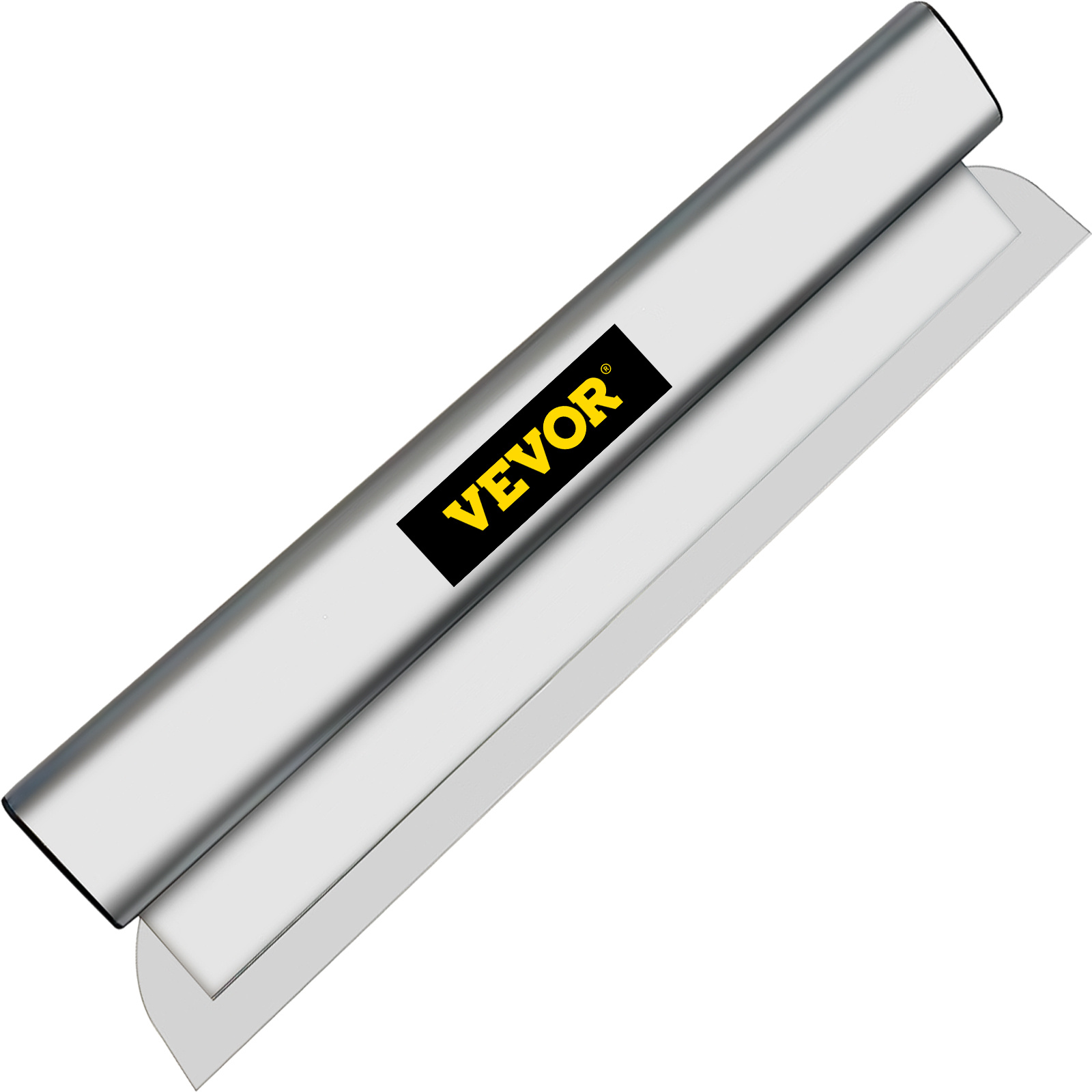 Image of Vevor Drywall Skimming Blade, 24inch Smoothing Knock-down Knife, Stainless Steel Putty Knife Finishing Tool, High-impact End Caps For Sheetrock Drywall Gyprock Wall-board Plasterboard