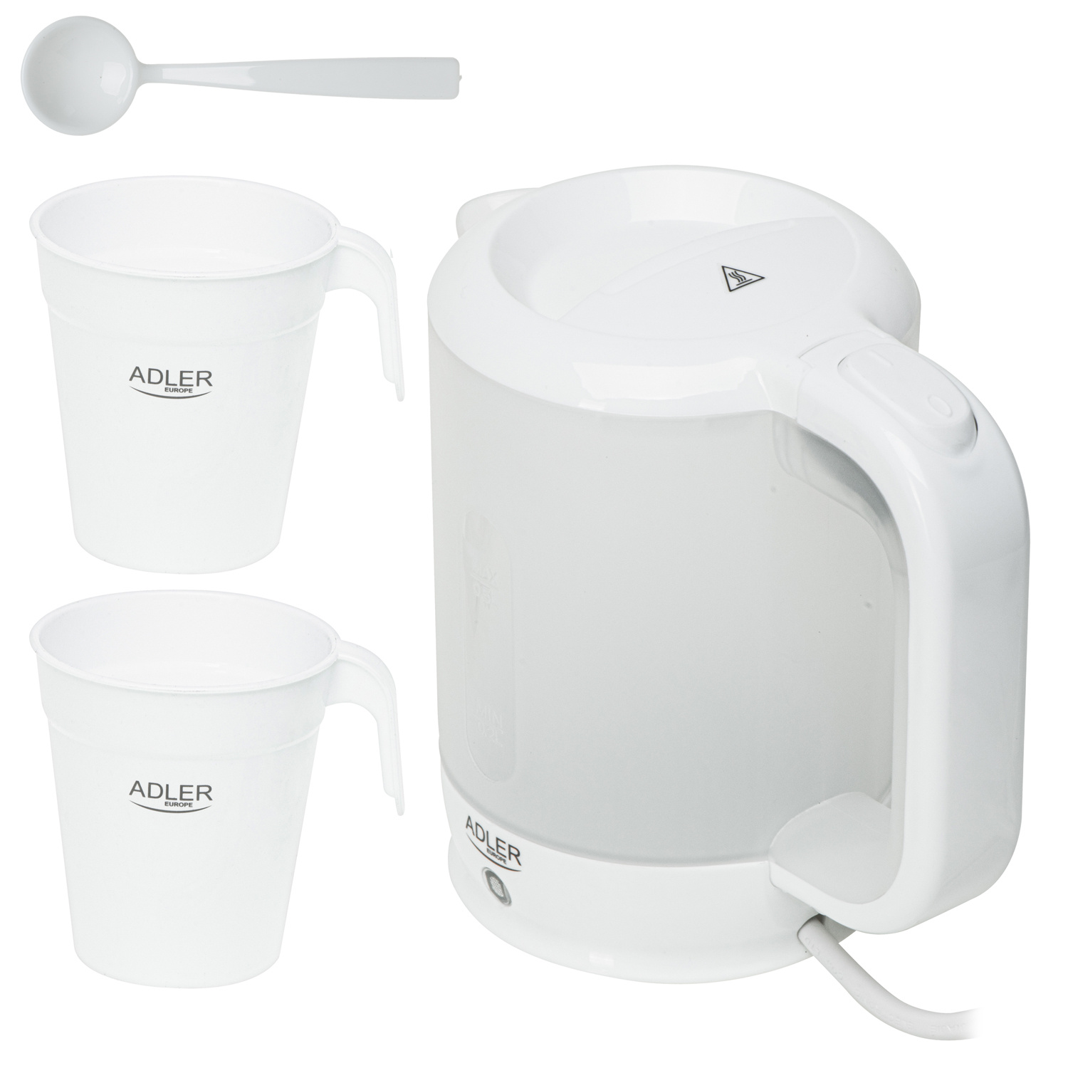 Eagle Travel Water Boiler 0.5l White 750-900 Watt Ad 1381