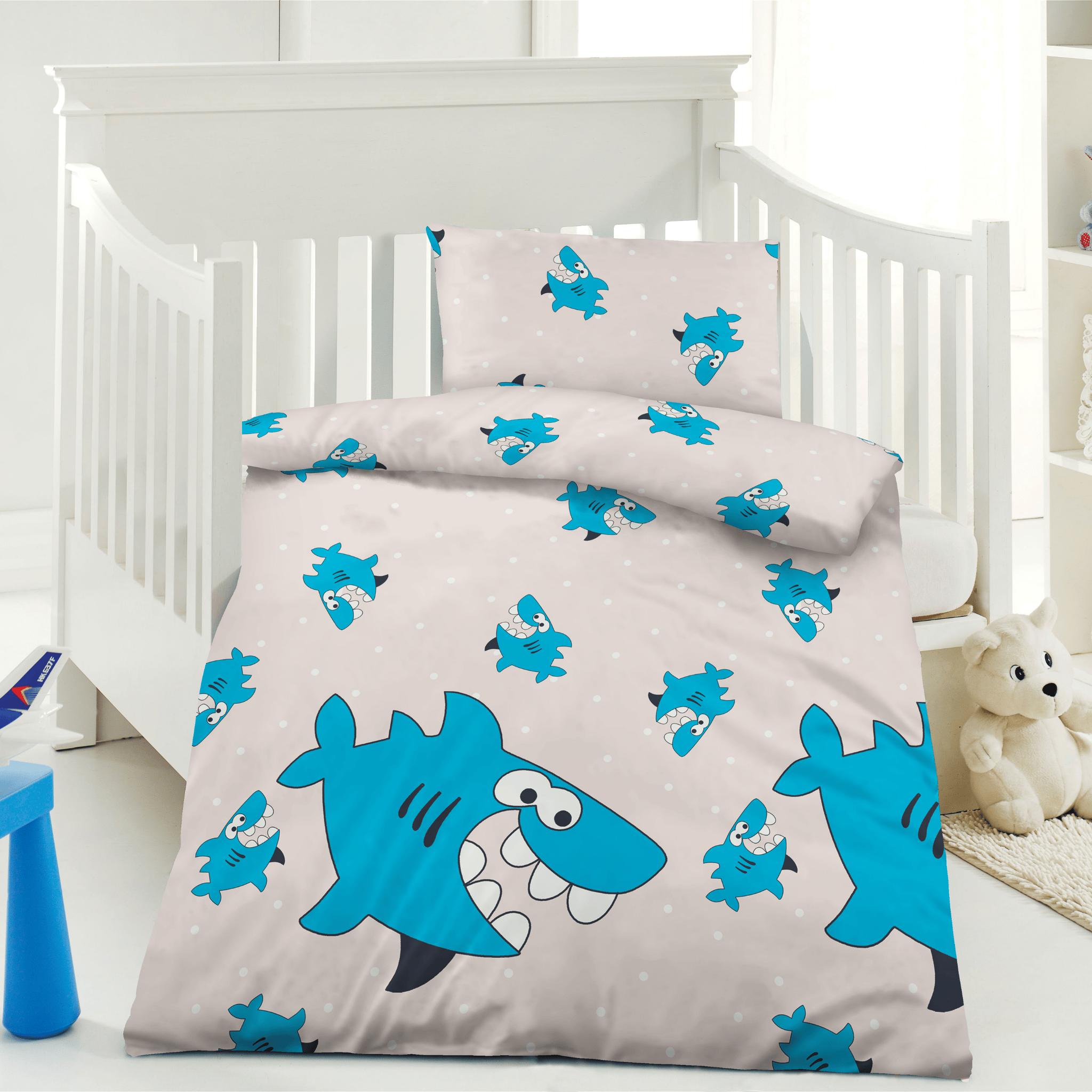 Small Bed Sheets 100x135 - 100% Microfiber - Zipper Closure - Designs For Boys And Girls