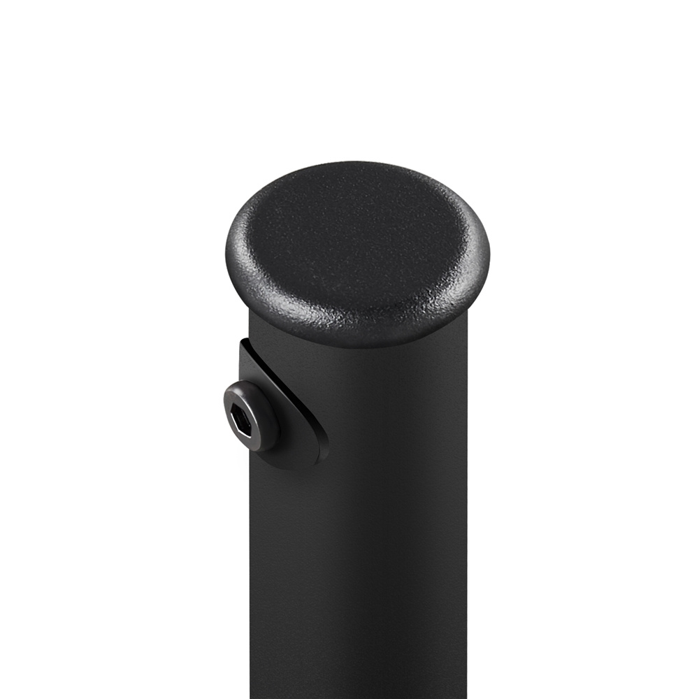 Costoffs Bed Frame, Simple Metal Bed Frame, Metal-Framed Bed Base with Storage, Bed Foundation for Small Space, Easy Assembly Bed Foundation with Cross-design Headboard and Footboard for Bedrooms, Single/Double/king, Black/White/Pink