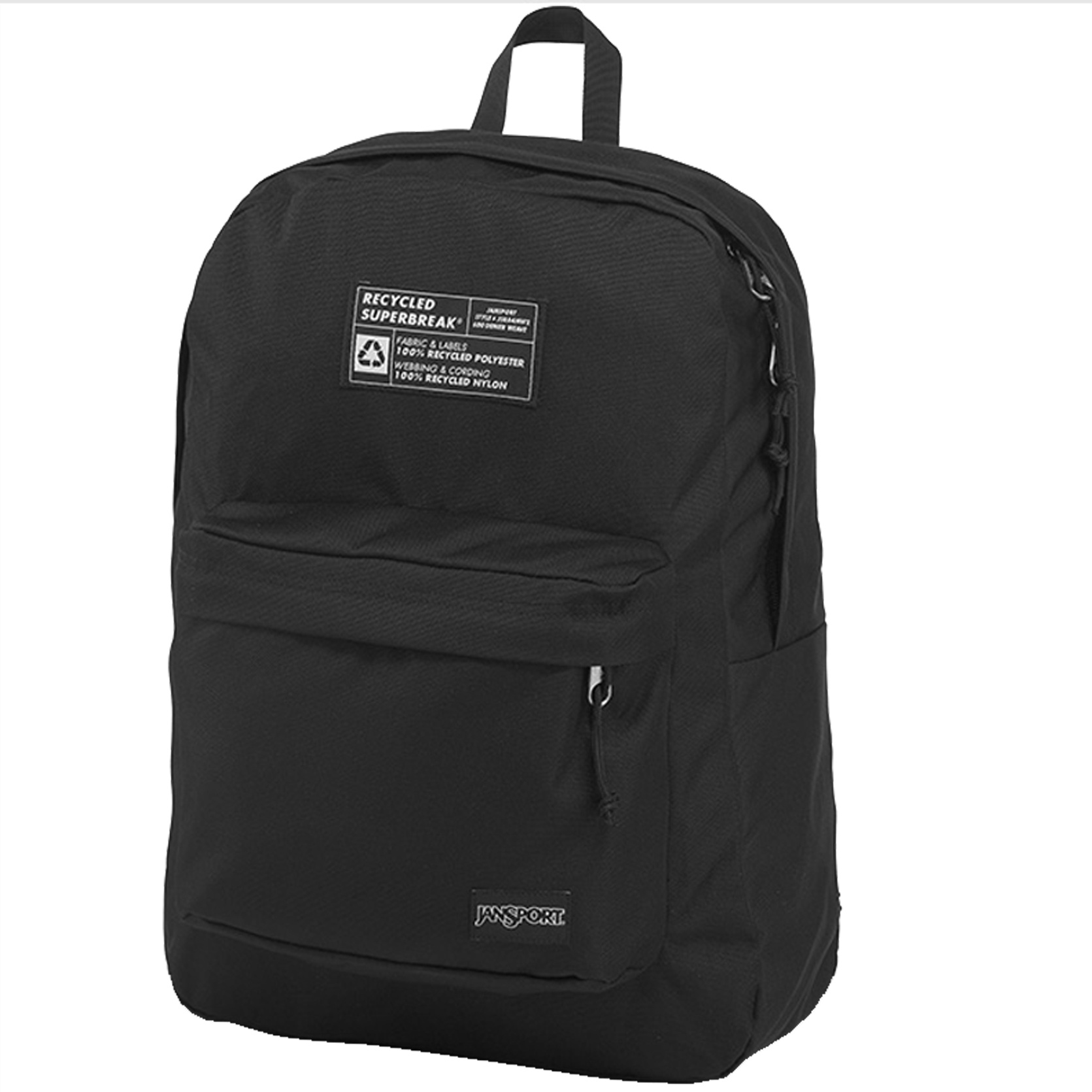 Jansport School Backpack Bag For School On The Shoulder 100% Recycling Js0a4nw2008 26l