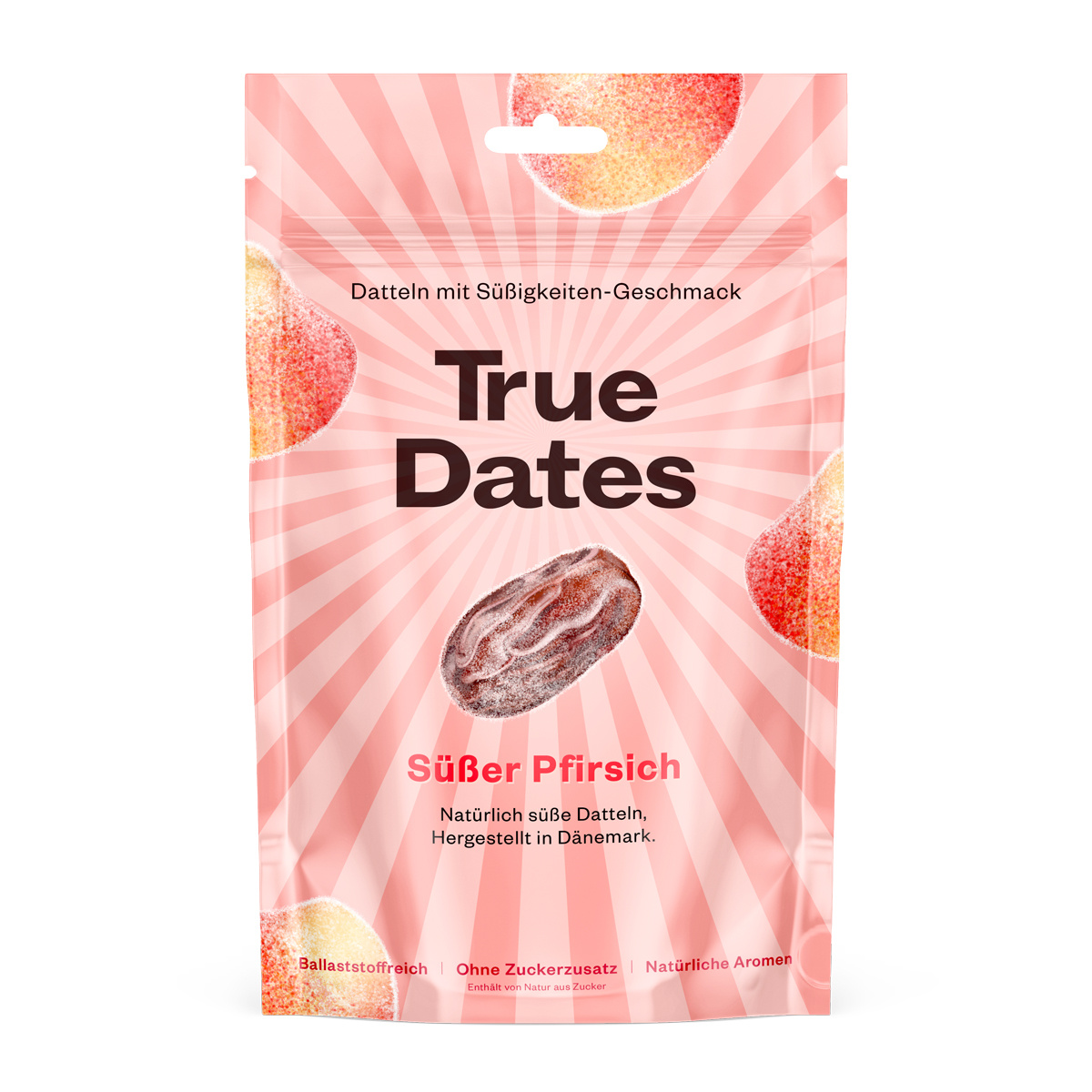 True Dates Sweet Peach Naturally Sweet Soft Dates 100g