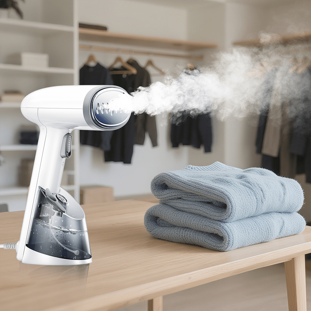 TEMU Portable Steam Iron, Travel Iron, Vertical Steam Iron, Overheating Protection, Removable Transparent Water Tank, , Hanging Iron, Perfect For