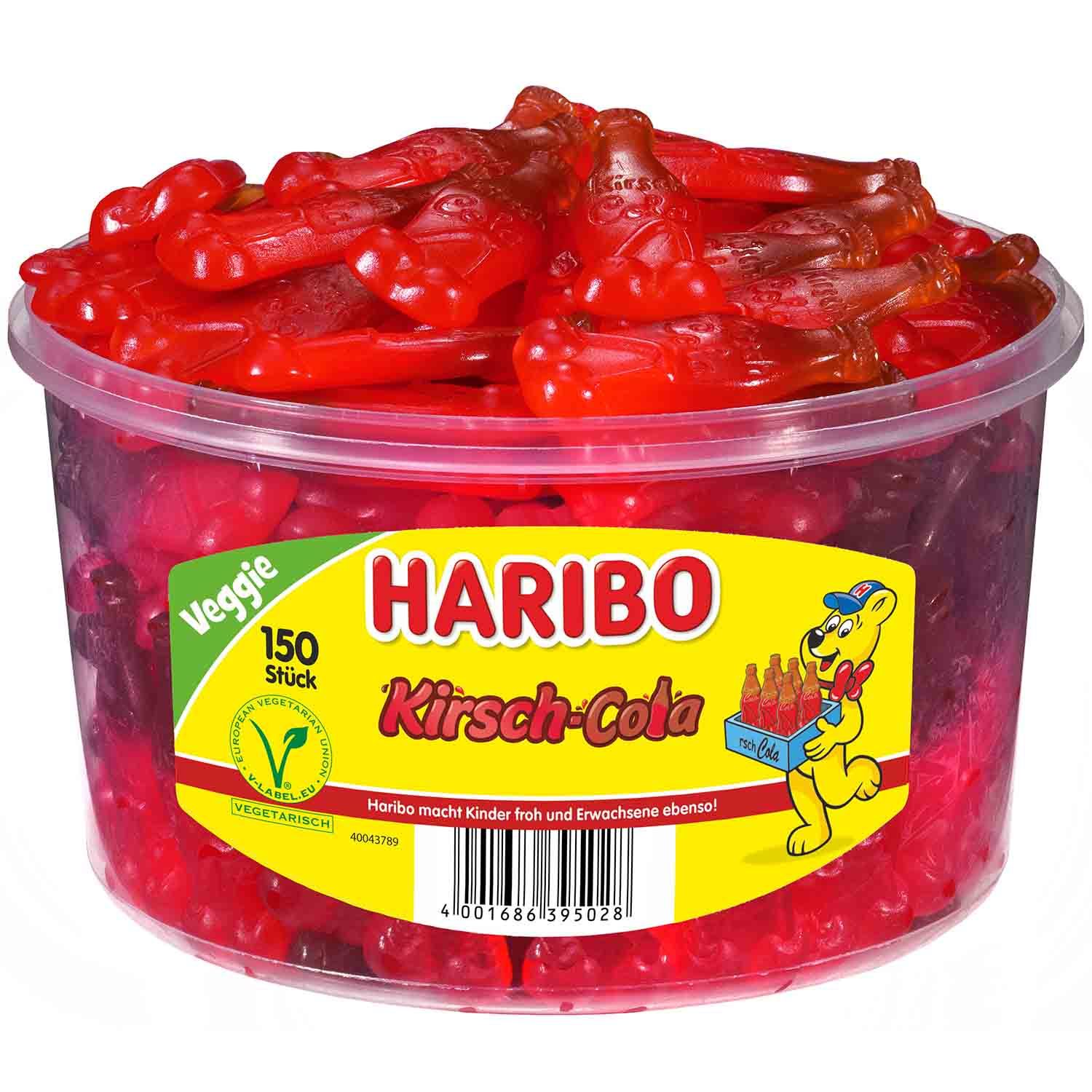 Haribo Cherry Cola 150-piece Bag, 1350g