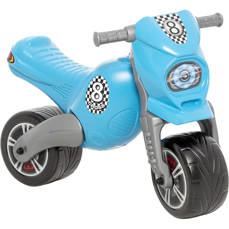Image of Kids' Slide Motorcycle - Balance Bike For Indoor & Outdoor - Blue Color