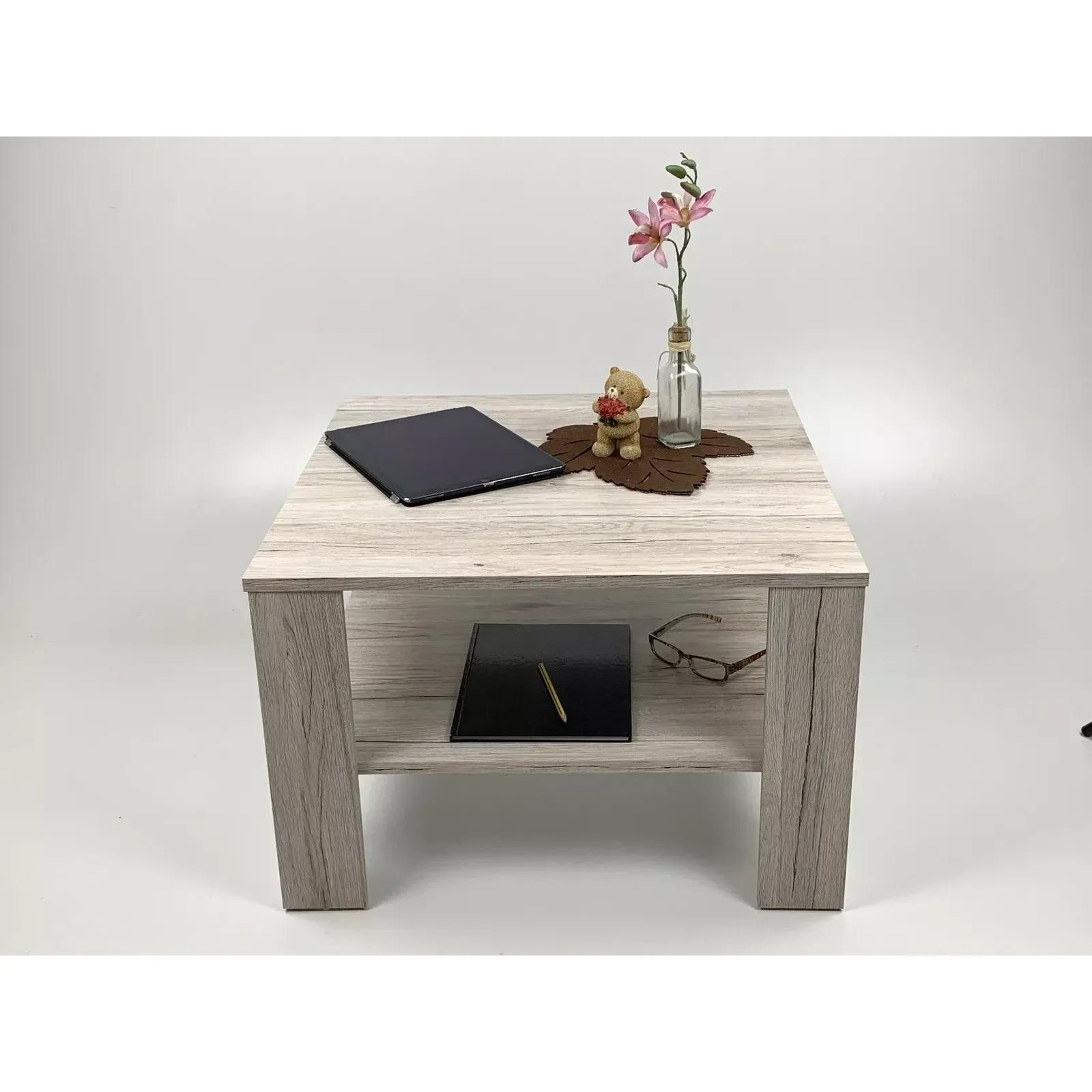 Table Coffee Table Side Table Sofa Table Living Room Table Jan 67 X 67 Cm Oak Sand New