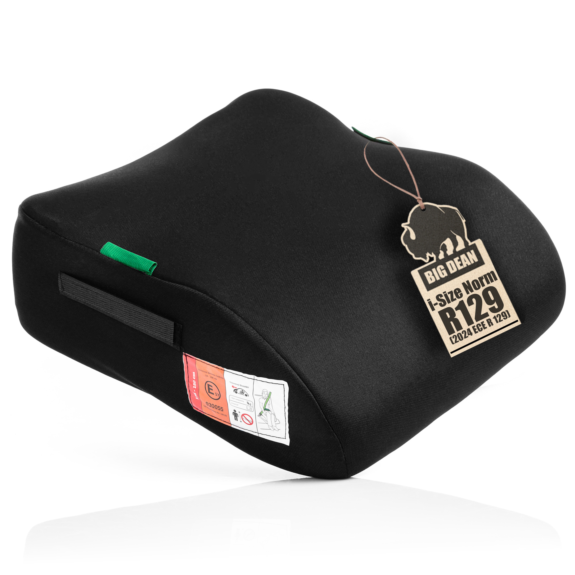 TEMU Child Seat Booster According To I-size Standard R129 Seat (135-150cm) Child Car Bigdean