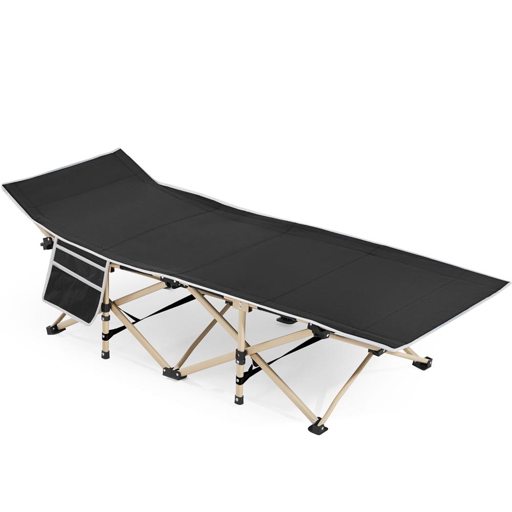 E-shop Costoffs Gästebett Feldbett Sonnenbett Feldbett Lagerbett Camping Reisen Bett mit Transporttasche für Garten Urlaub Büro Außen und Inneneinsatz