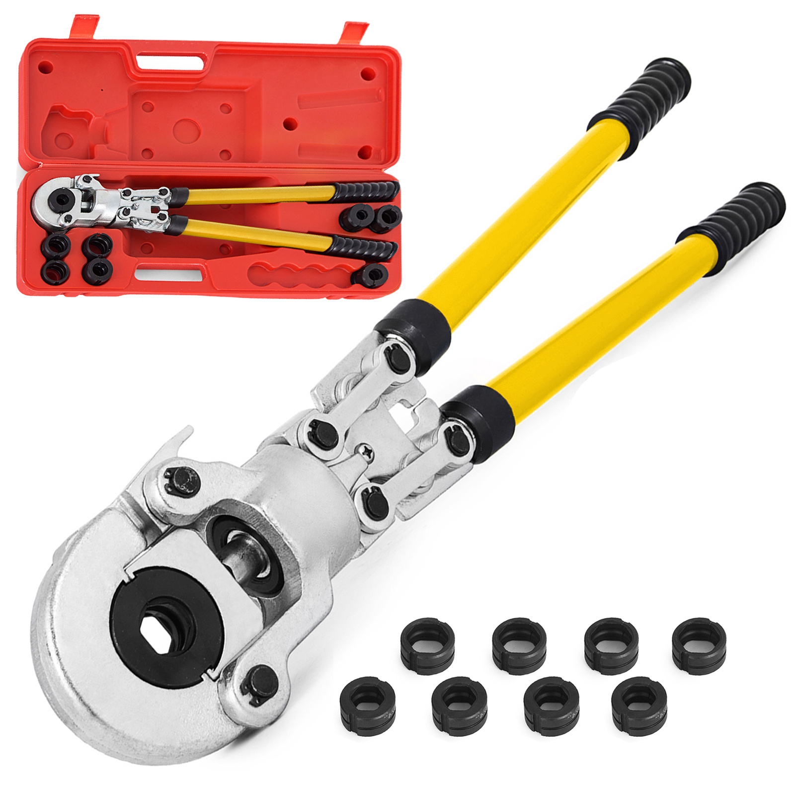 Vevor Pex-al-pex 16-32mm Pressing Tongs Composite Pipe Crimping Pliers Th32, Tube Pressing Tongs 16 - 32mm Pex-al-pex Composite Pipe Aluverbund-rohre