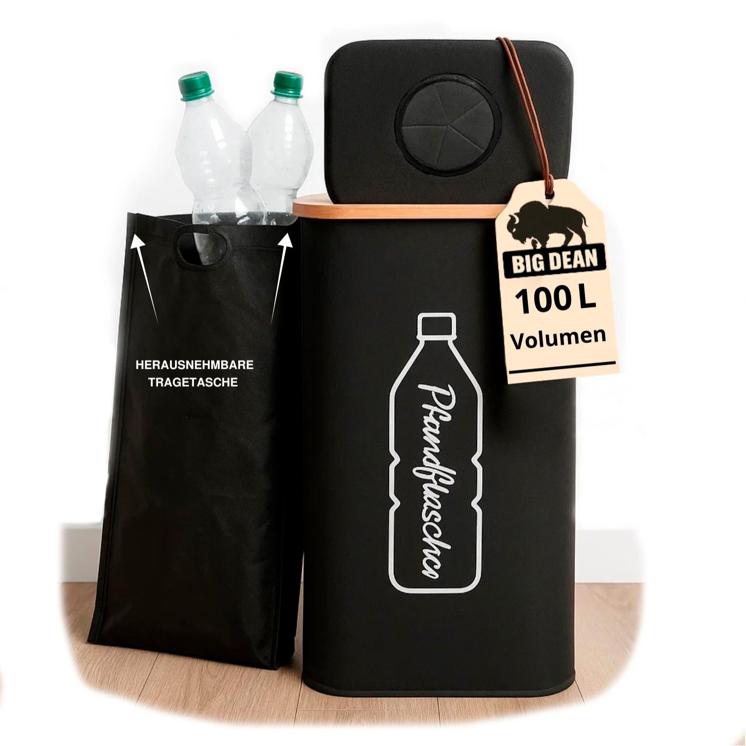 Bottle Collection Container 100l . Carrying Bag - Bottle Collector For Empty Containers