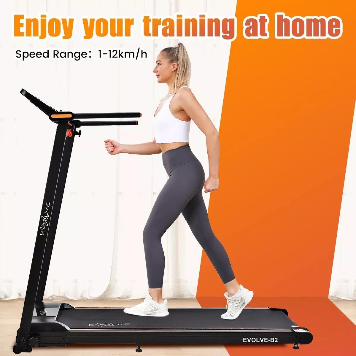 EVOLVE - Electric Treadmill Foldable Motorized Running Machine with ZWIFT Bluetooth connection 2 years warranty