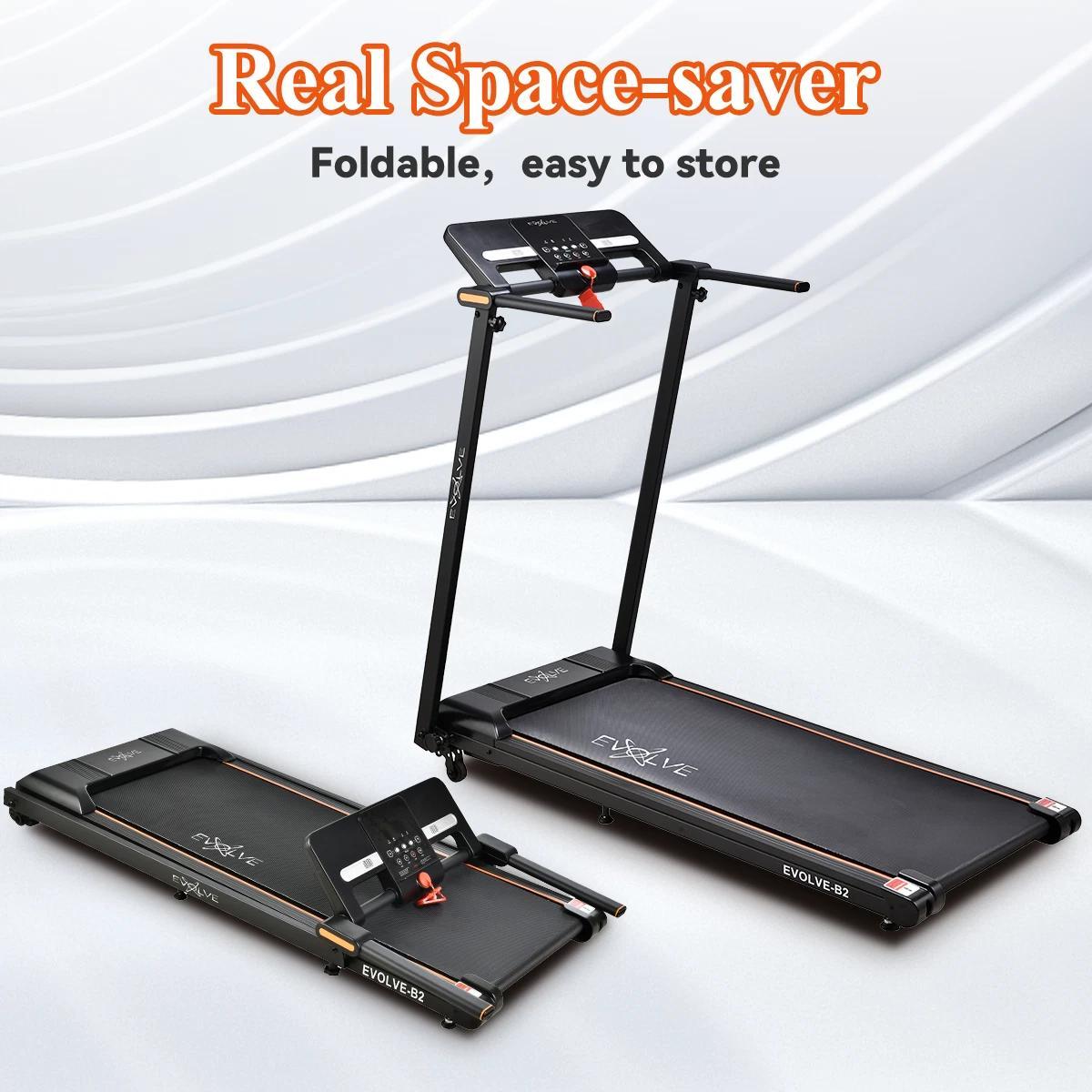 EVOLVE - Electric Treadmill Foldable Motorized Running Machine with ZWIFT Bluetooth connection 2 years warranty