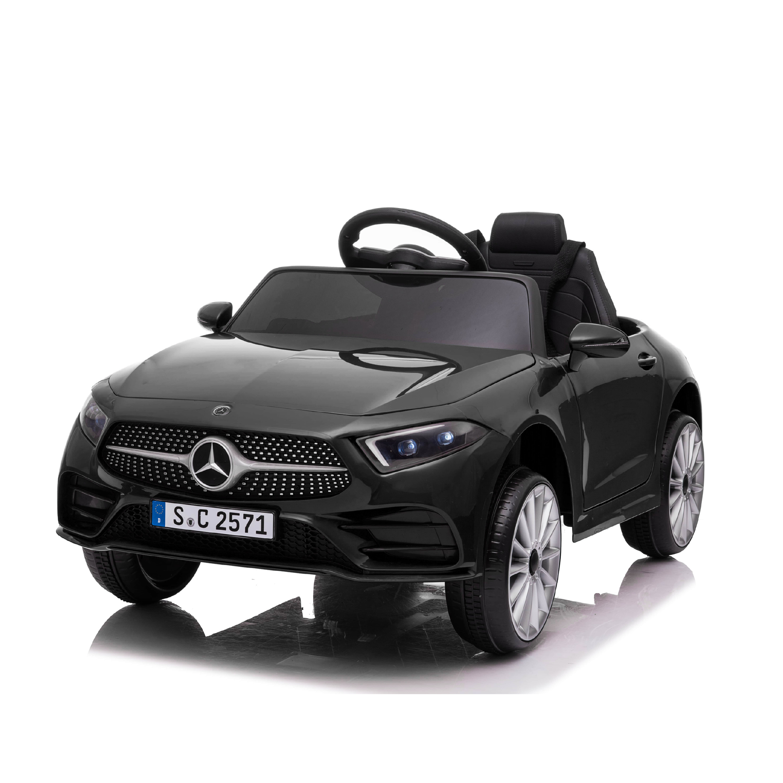 TEMU Baroni Toys Macchinina Elettrica per Bambini | | Rossa, Baby Car Auto Elettrica Bimbo Bimba Full con Telecomando e Lettore MP3, Macchina Bambino