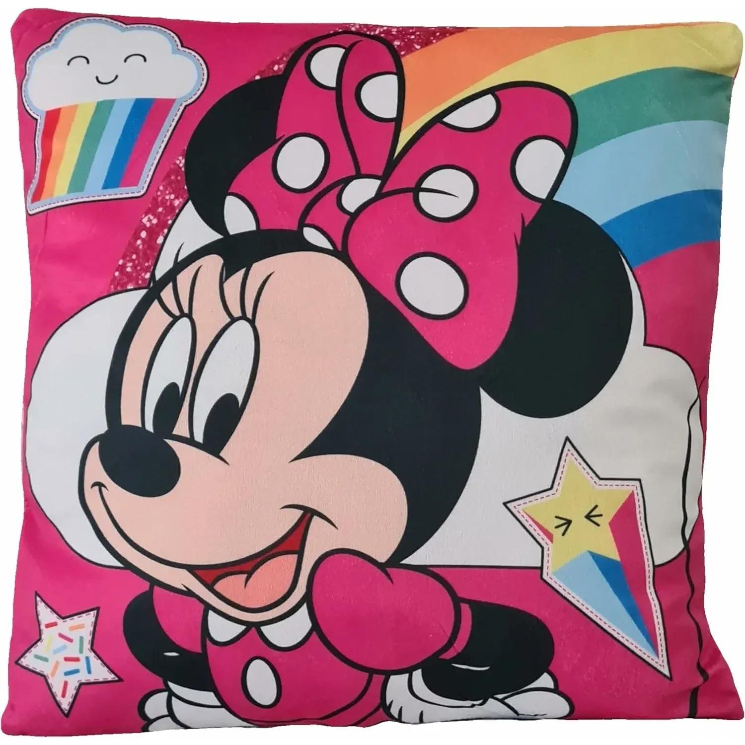 Mouse - Official Decorative Pillow 40x40 Cm Soft With 100% Polyester Filling For Kids' And Teens' Rooms -