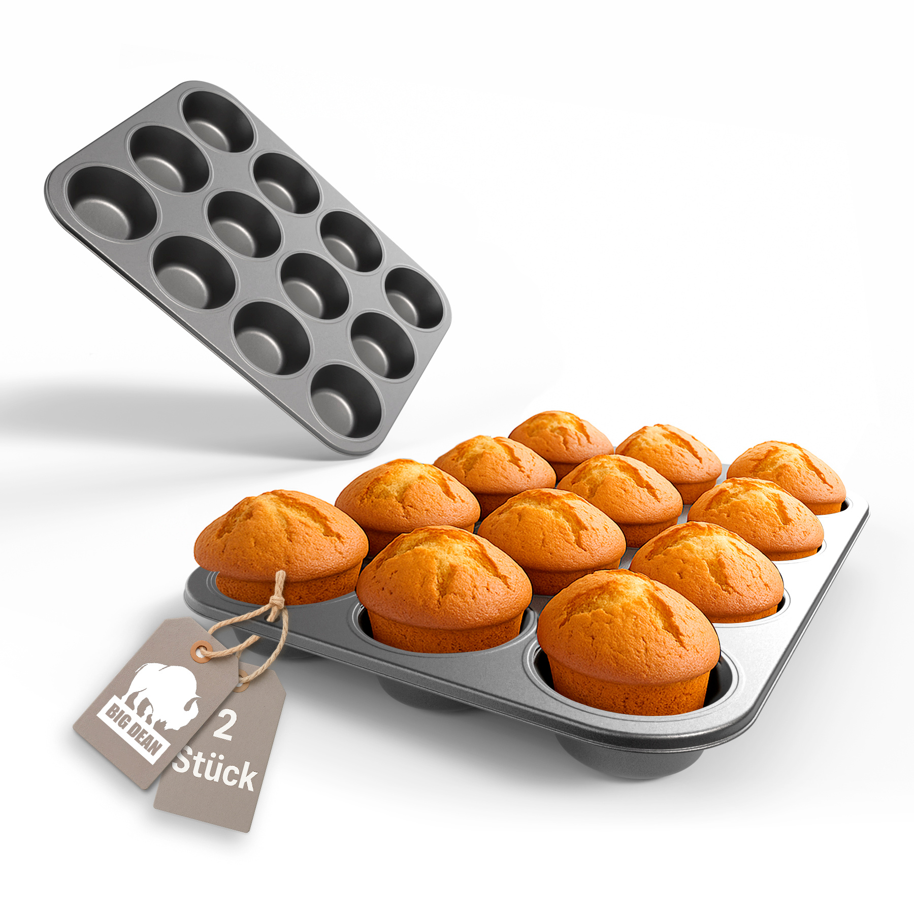 TEMU Muffin Tin Muffin Form Muffin Sheet Made Of Carbon Steel