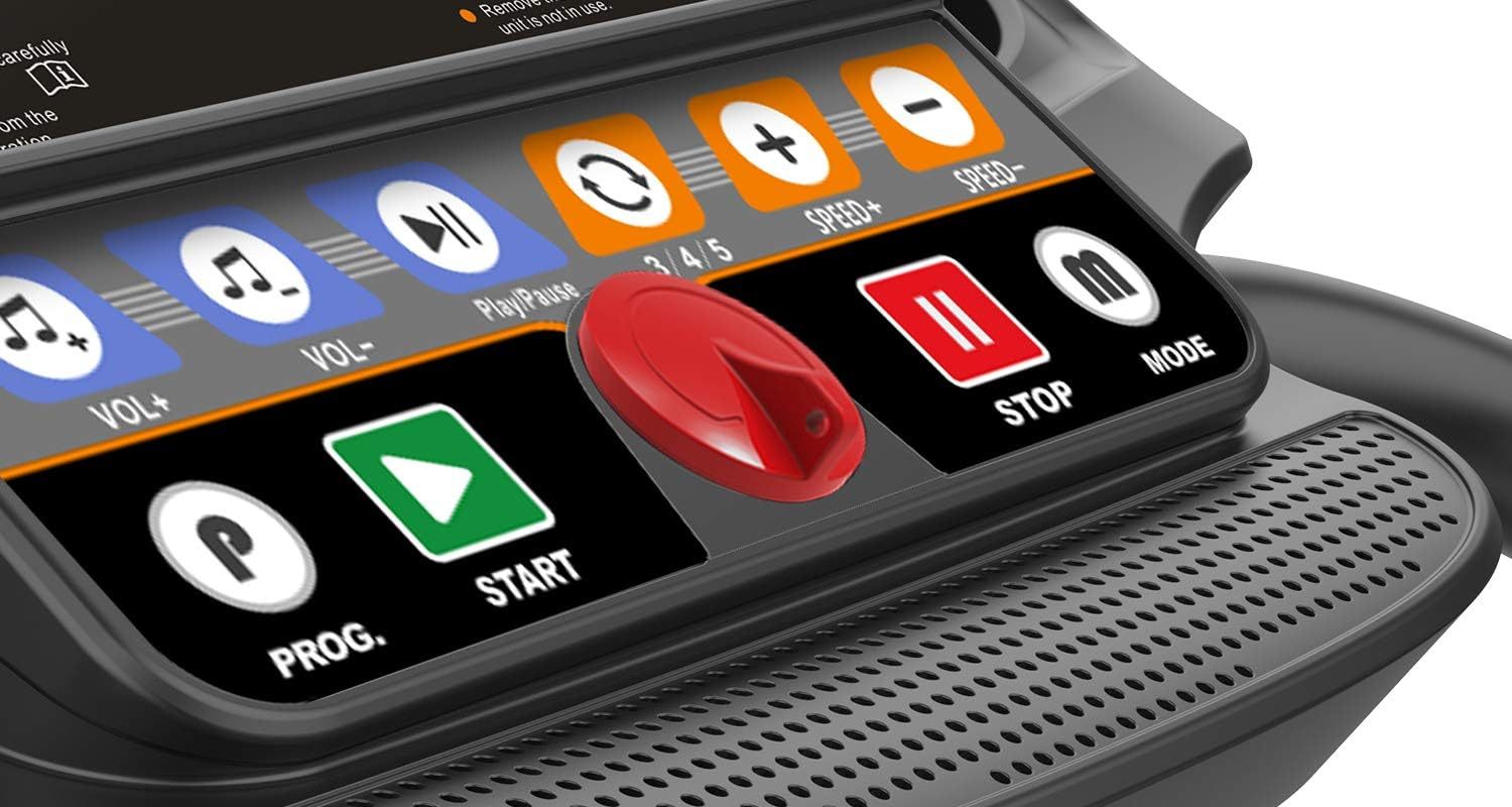 EVOLVE B1 Motorized Electric Treadmill for Home - 3 Level Manual Inclination & Foldable Running Machine with 12 Programs - Bluetooth, Speaker, USB Port, AUX - Zwift App for Smart Phone