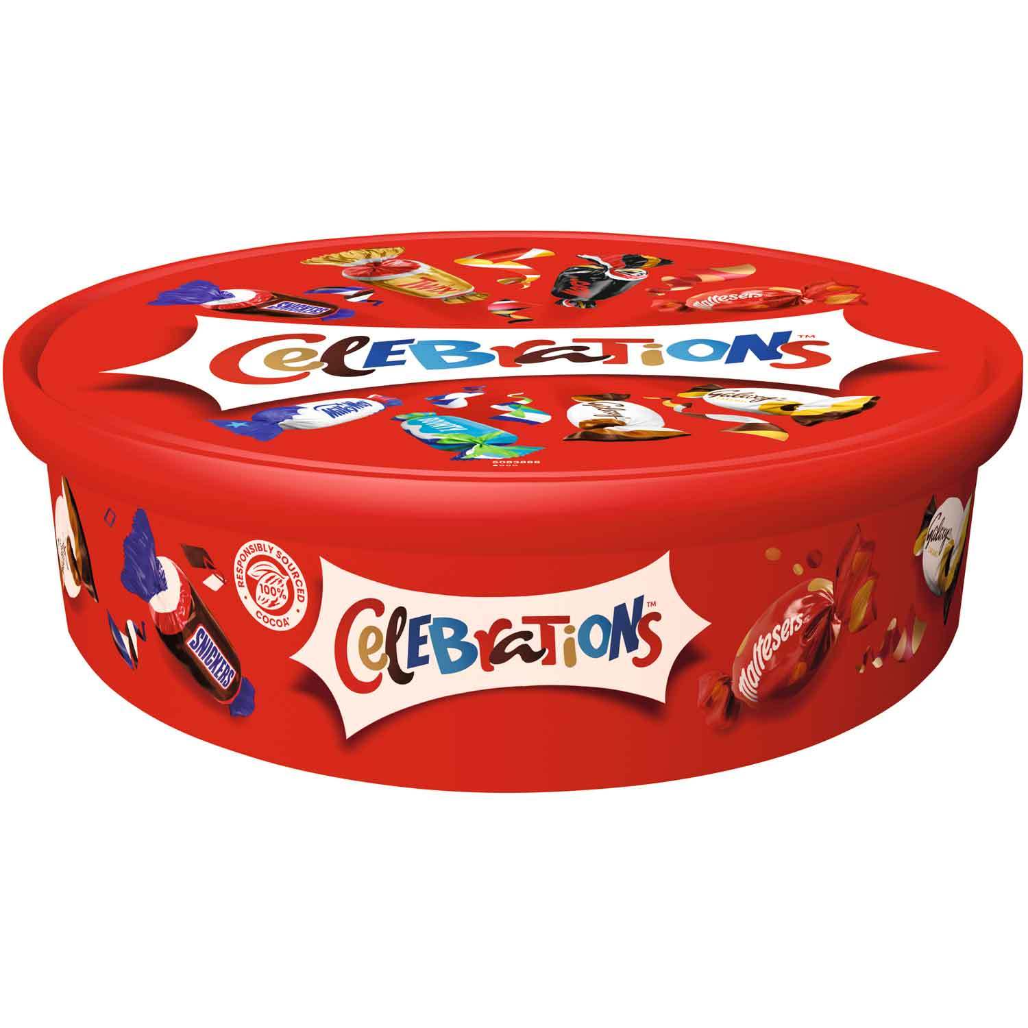 Image of Celebrations Gift Tin 600g Best Before 6.12.2026