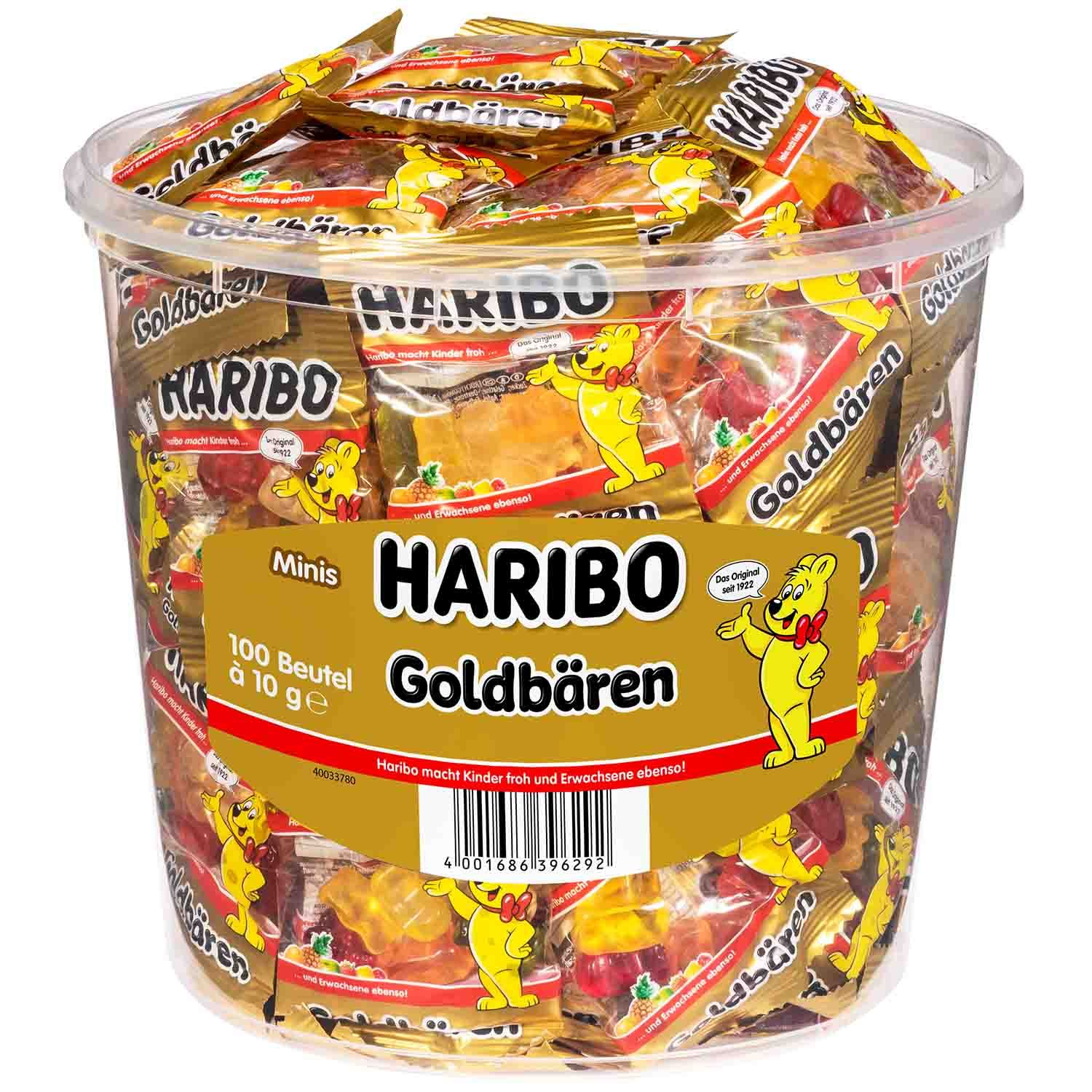 Haribo Gold Bears Minis (100x9.8g) 980g