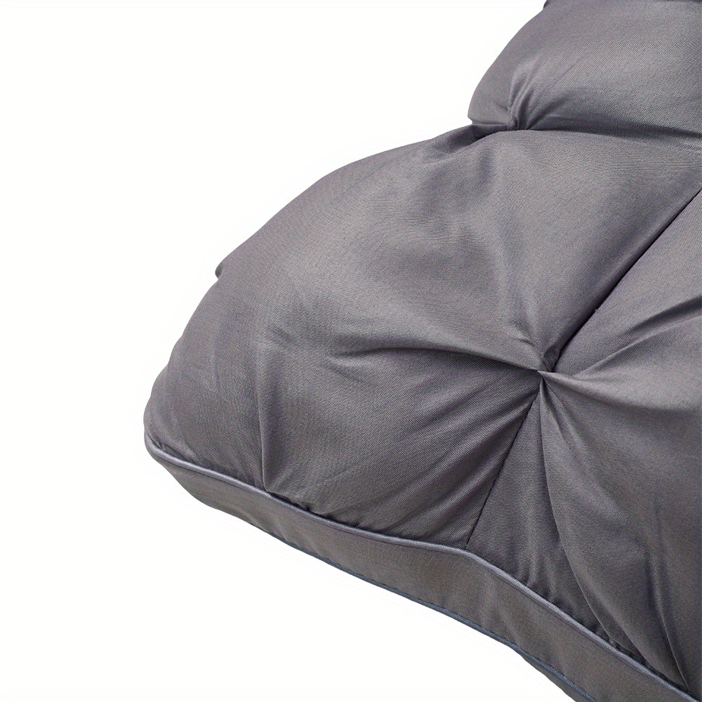 2pcs Luxury 5-Star Hotel Quality Pillows - Standard Size 74*48cm, 3D Fluffy Neck Support Sleeping Pillow, Removable Cover, Machine Washable, Non-Collapse High Pillow Core for Bed, Relaxing Sleeping, Bedding Pillow, All Seasons for Living Room, Bedroom, Home Decorations