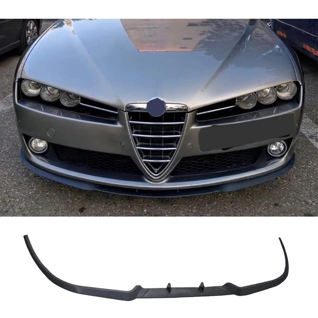 Image of Front Bumper Lip For Alfa 156 166 145 146 147 C-type R Model All Cars Diffuser Euro Spoiler Lip Universal Tuning Body Kit Body Part