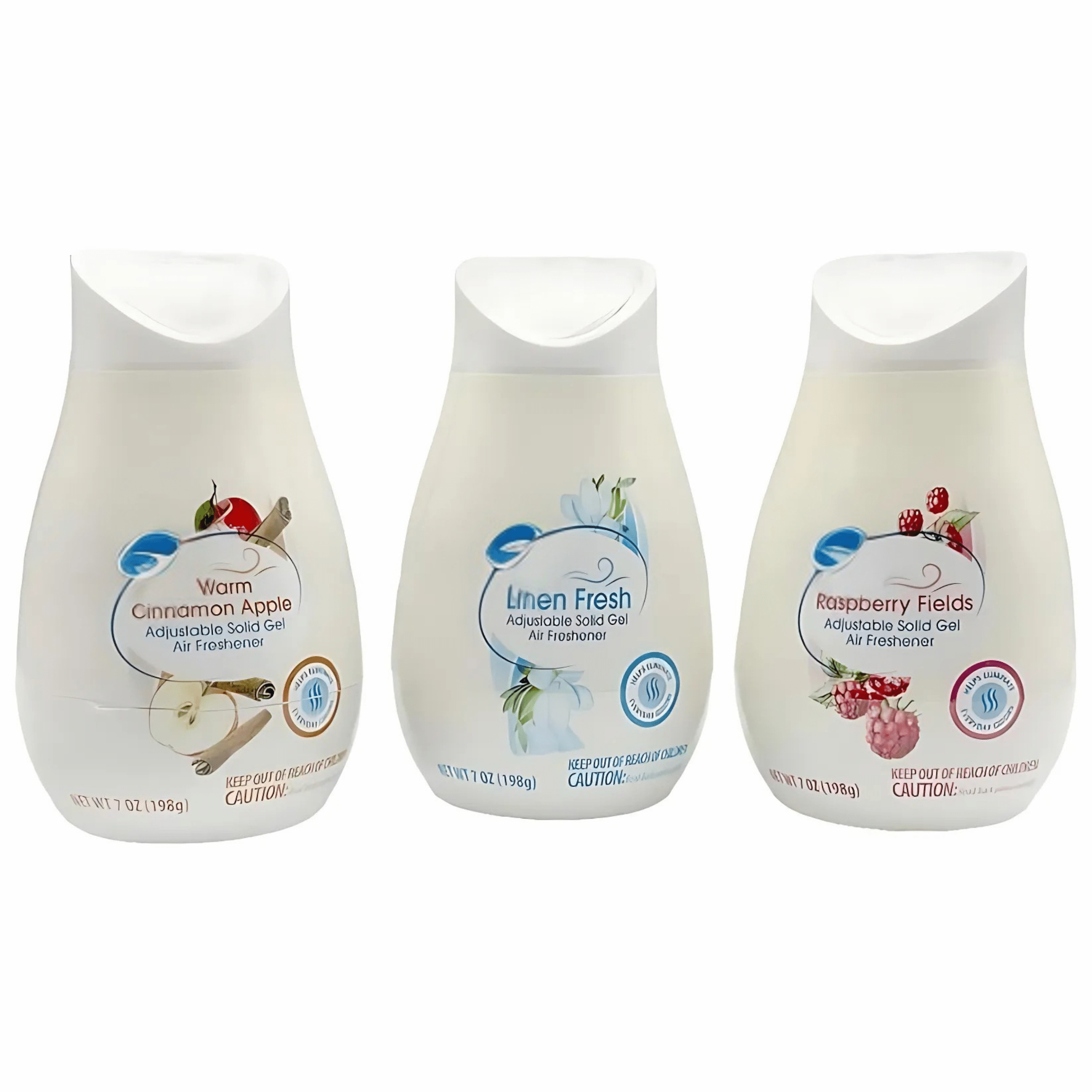 TEMU 3pcs Air Freshener Mixed For Room, Bath Room With Cinnamon , Raspberry And Fragrances