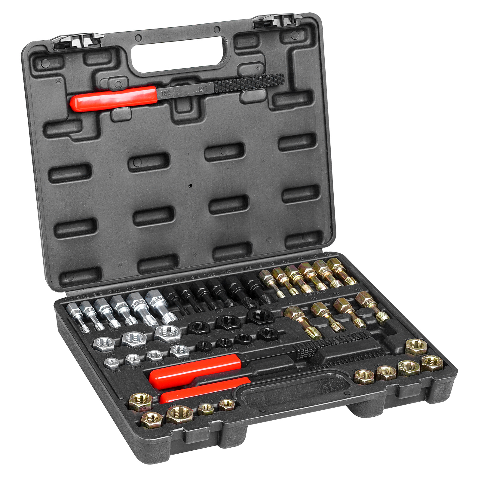 Vevor 49pcs Thread Set Unf Metric Thread Restorer Tool Rethreading