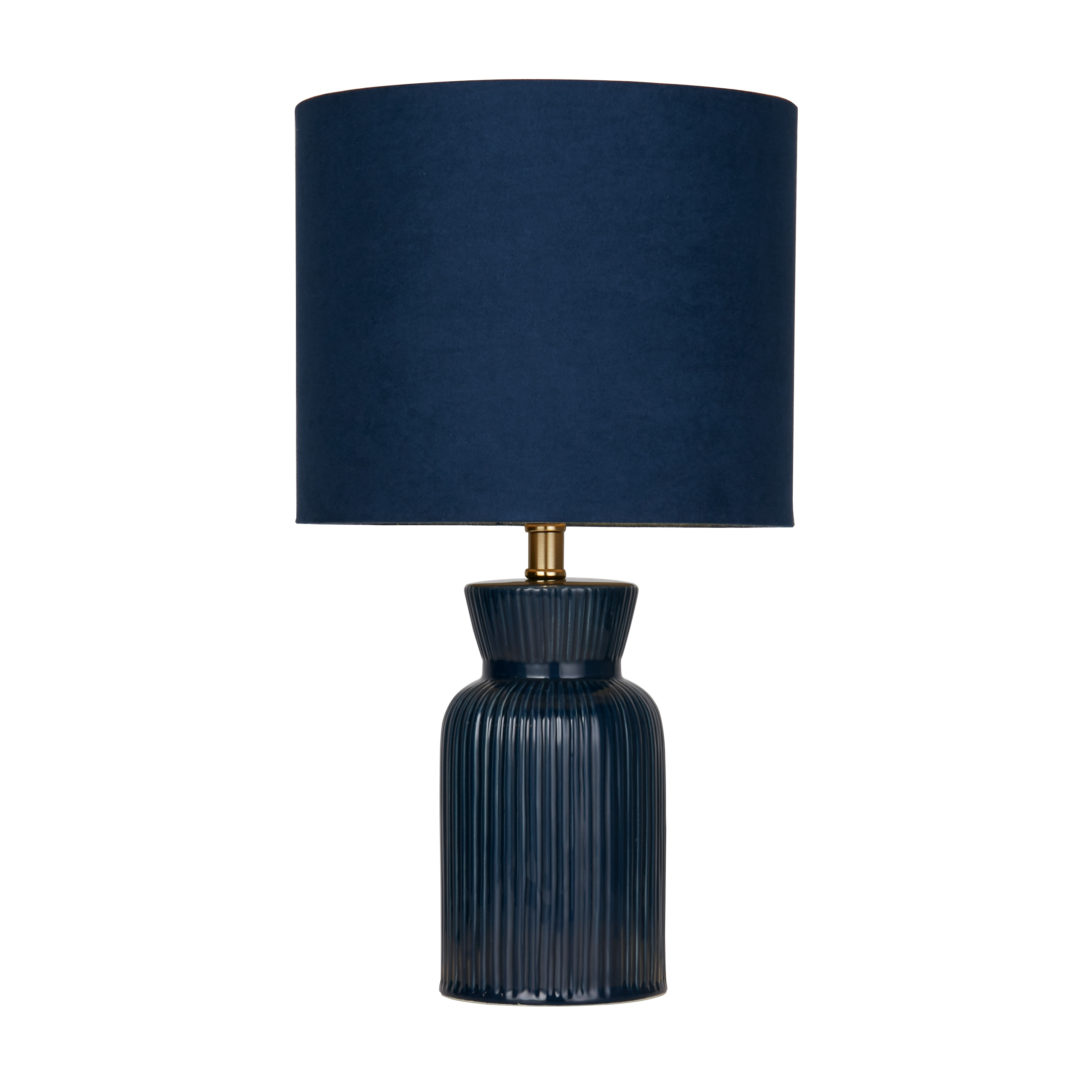 Lighting Collection Small Blue Ceramic Table, Blue