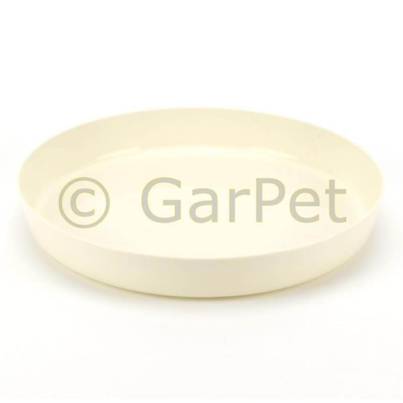 Image of Underplate Flower Pot Planter Round In Sizes Rim