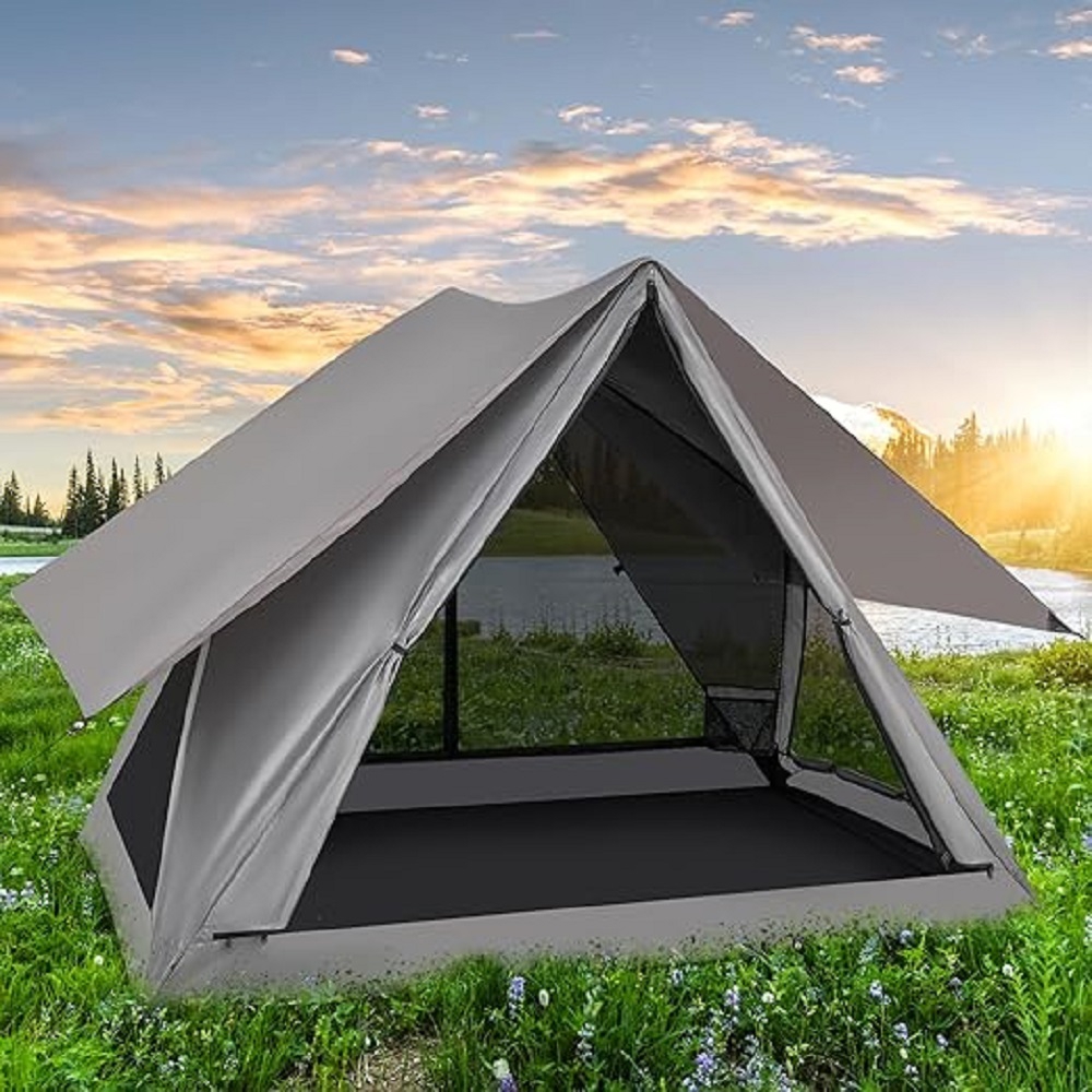 Image of Instant Pop Up Camping Tent For 2 To 3 People, 360° 1 Way See, Instant Tent, Backpack Tent, Camping, Dome Tent