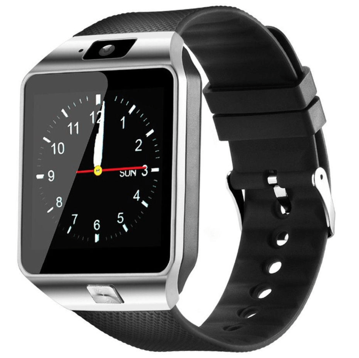 LUNIQUESHOP Montre Connectée JUST, Smartwatch, Appel depuis la montre, Écran Tactile, Notifications, Bluetooth